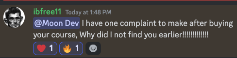 Moon Dev testimonial 92