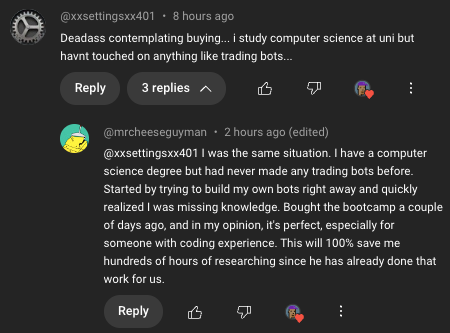 Moon Dev testimonial 93