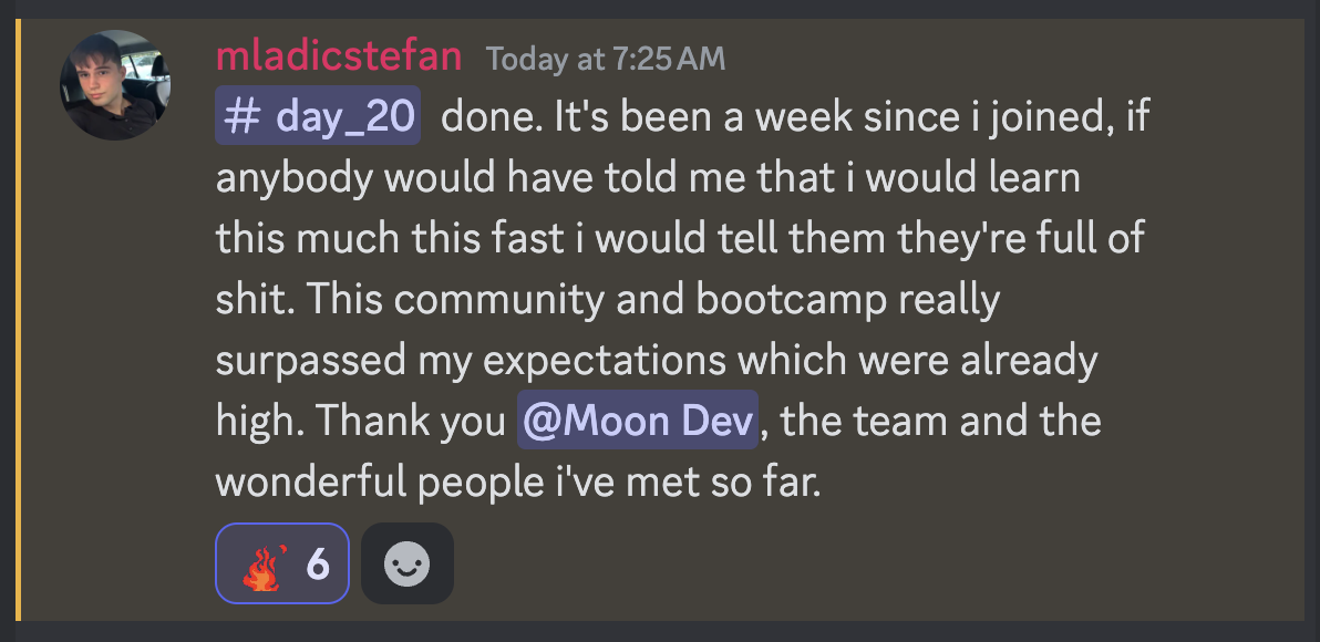 Moon Dev testimonial 96